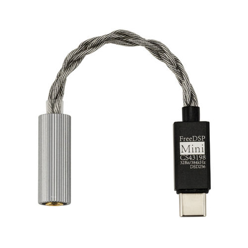 水月雨FreeDSP Mini 便携小尾巴HiFi级USB-C带麦调音微型解码耳放