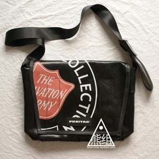 FREITAG F14 DEXTER 单肩挎包_瑞士防水油布包_欧洲门店_熊组