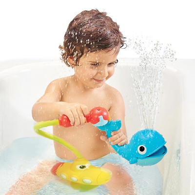 yookidoo花洒幼奇多鲸鱼花洒浴室