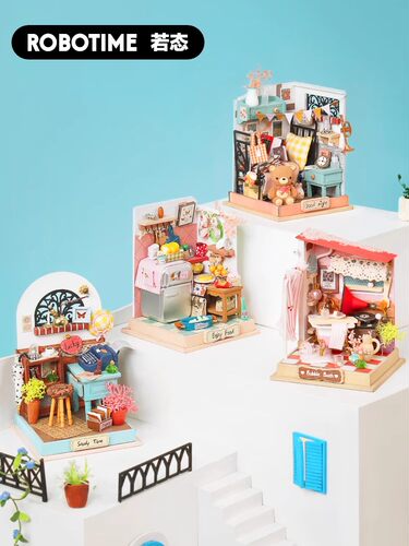 若态方寸之间艺术屋手工拼装