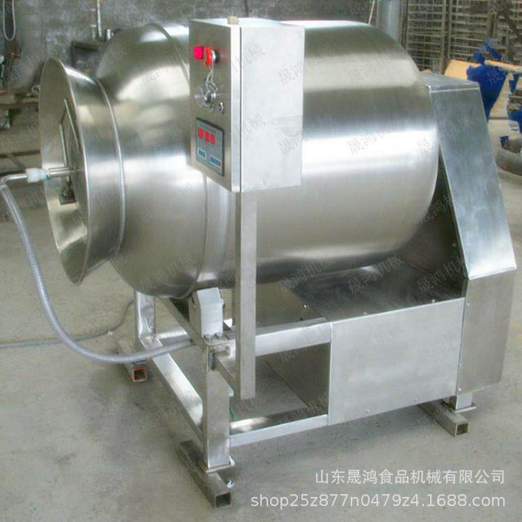 牛肉干肉类真空滚揉设备山东滚揉机 肉制品加工设备