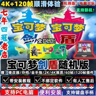 剑盾电脑版随机版PC精灵宝可梦电脑单NS口袋妖怪修改Switch模拟器