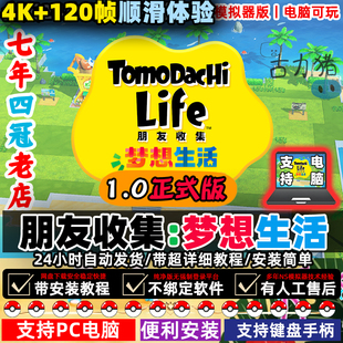 电脑玩朋友收集梦想模拟器生活朋友聚会PC电脑switch简中文NS龙神