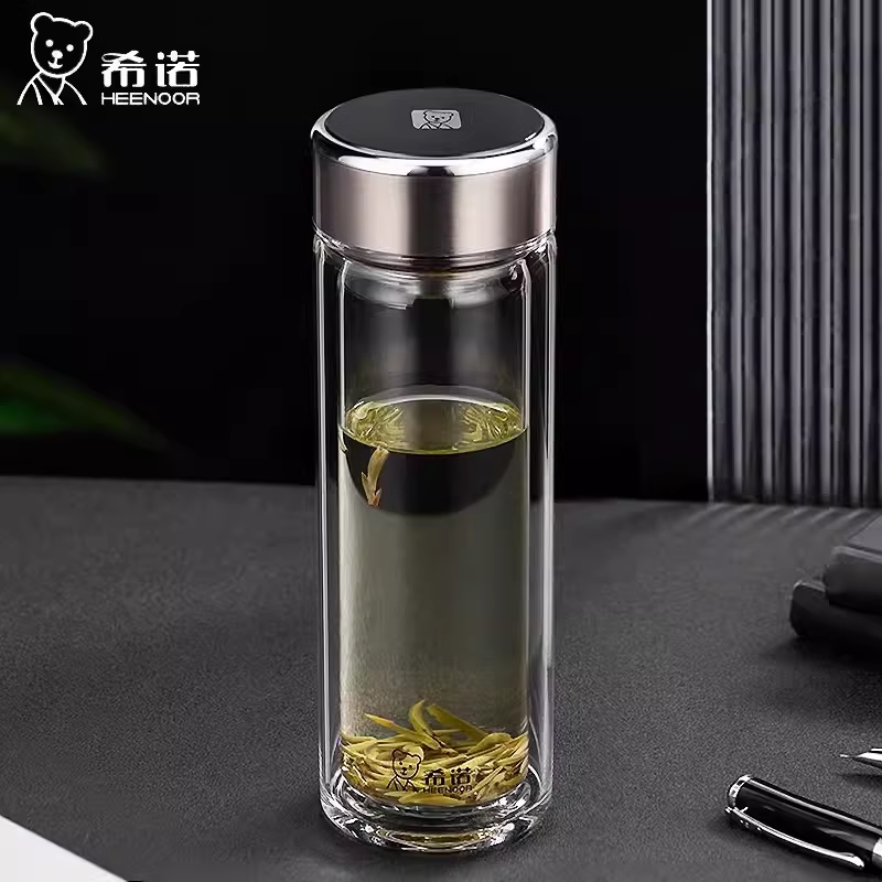希诺办公车载双层XN-6670玻璃杯