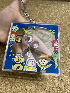 出口外贸玩具总动员胡迪巴斯光年三眼仔创意玩具钥匙扣摇摇乐挂件