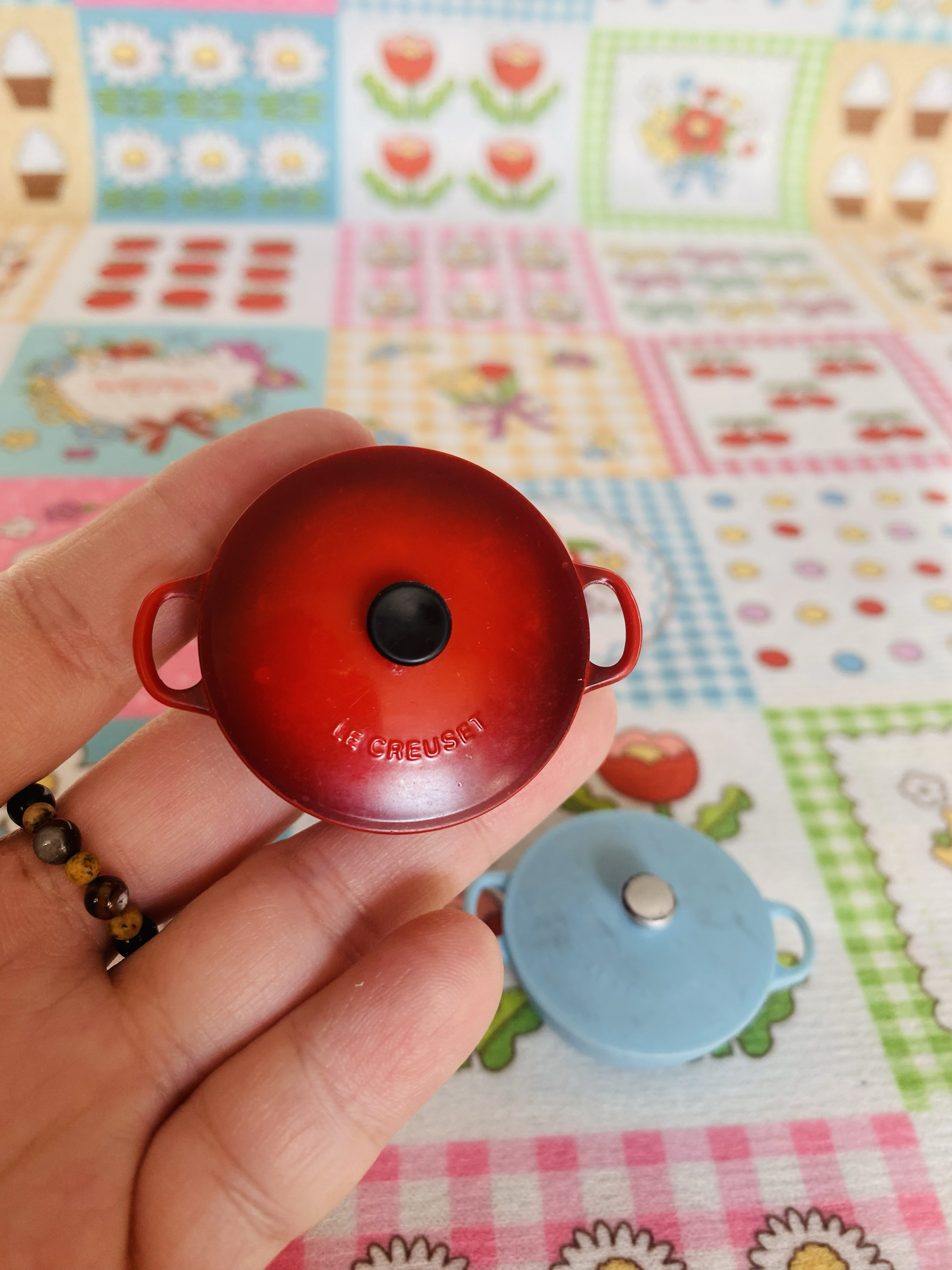 出口老货迷你珐琅锅食玩酷彩小锅冰箱贴