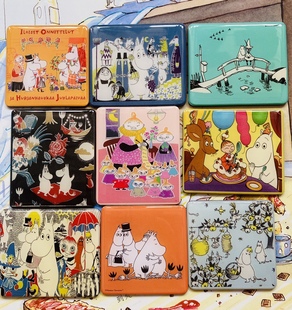 出口外贸姆明Moo.min超大磁性冰箱贴便签磁性贴 第七季