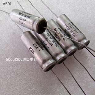 维修B M I USA 20v500uf 进口好货老款电容 体议价