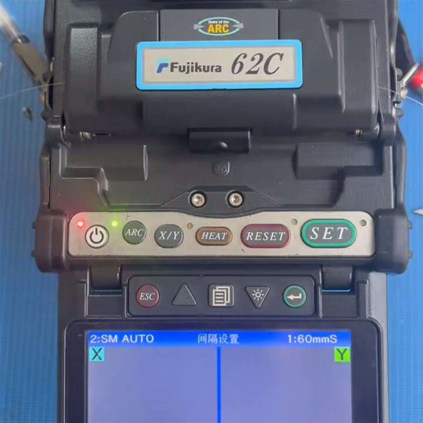维修藤仓62S光纤熔接机，三合一夹具，六议价