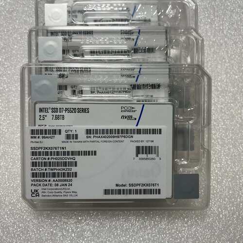 维修U.2 P5520 7.68T NVMe U议价