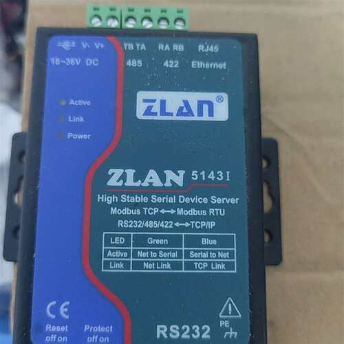 维修卓岚ZLAN5143串口器RS232/485/422转以议价