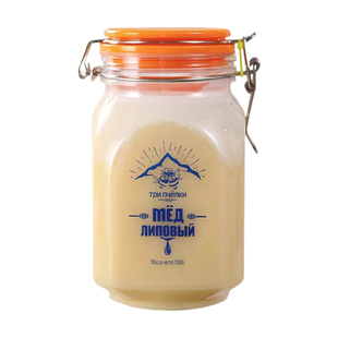 特里普乔卡俄罗斯原装进口泰加森林纯正蜂蜜椴树蜜