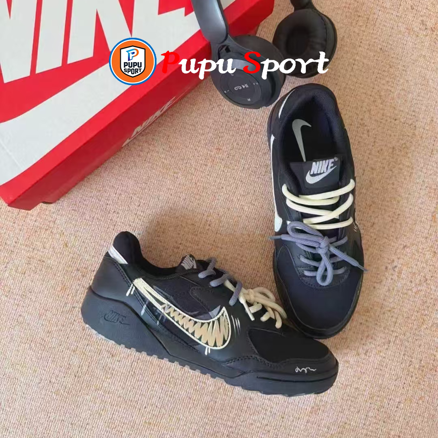Nike Terra Manta 黄油美式复古潮流时尚休闲鞋男女鞋情侣定制鞋