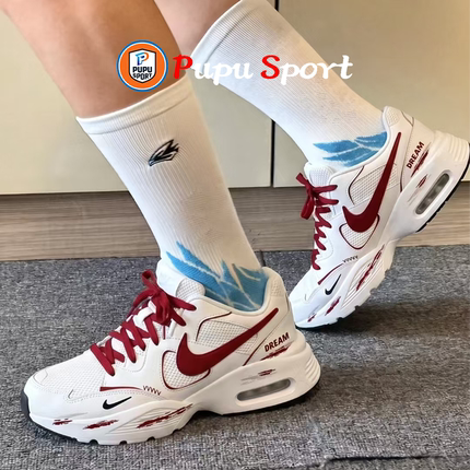 定制球鞋Nike Air Max Fusion 晚风 减震防滑耐磨 男女低帮跑步鞋