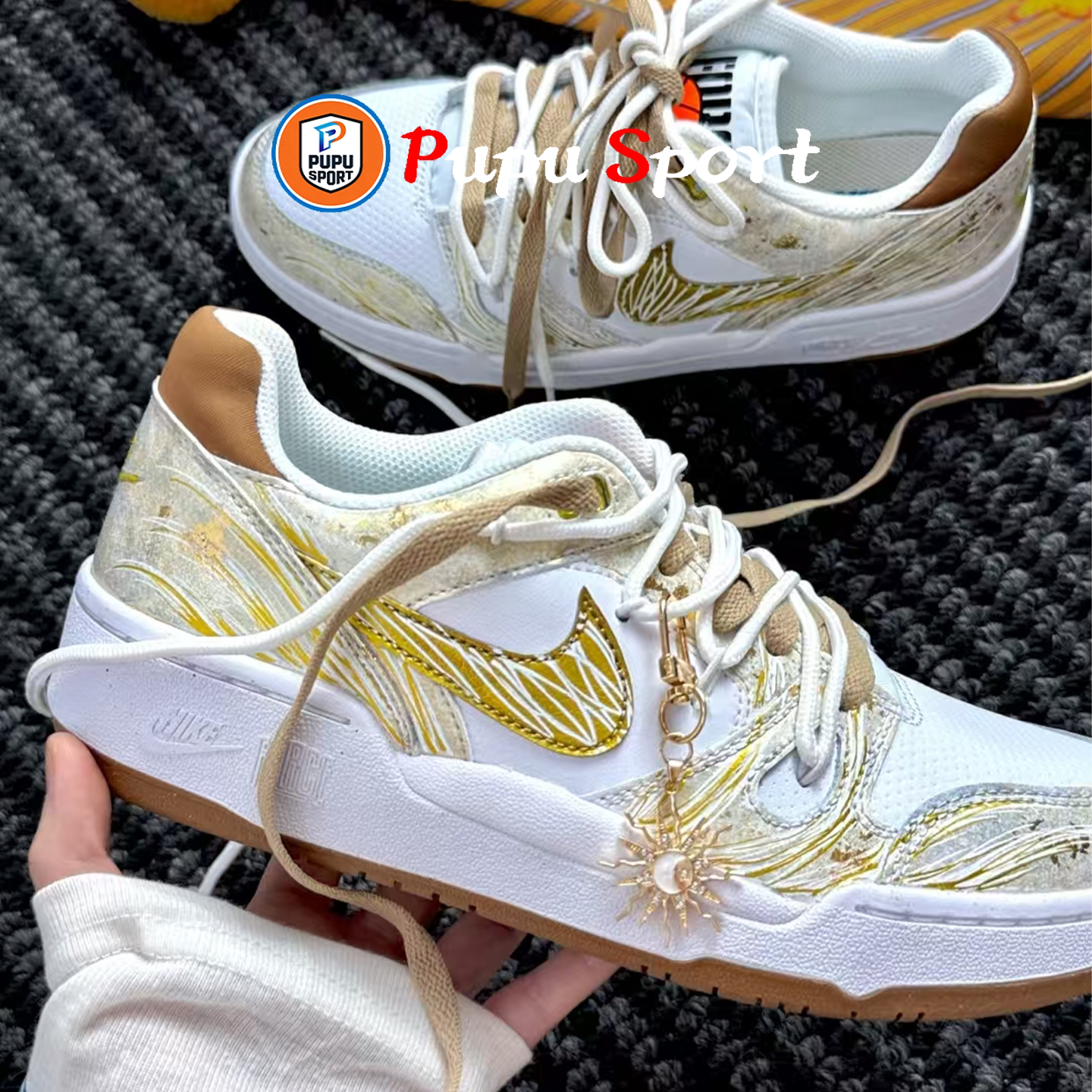 定制球鞋 Nike Full Force 太阳神阿波罗 舒适百搭低帮男款板鞋