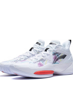 李宁LiNing空袭系列减震回弹防滑耐磨实战运动篮球鞋ABPS073-3