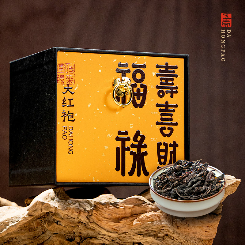 五虎大红袍乌龙茶茶叶