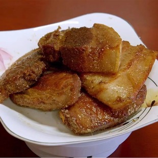 靖远腌缸肉甘肃腌缸猪排骨熟肉罐罐臊子炒菜直接调臊子汤4斤包邮