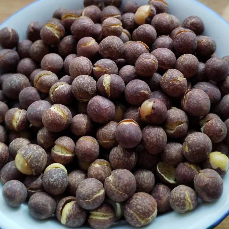 原味麻豌豆零食甘肃熟黄豆炒货散装盐粒炒熟的酥脆蚕豆粒2斤包邮