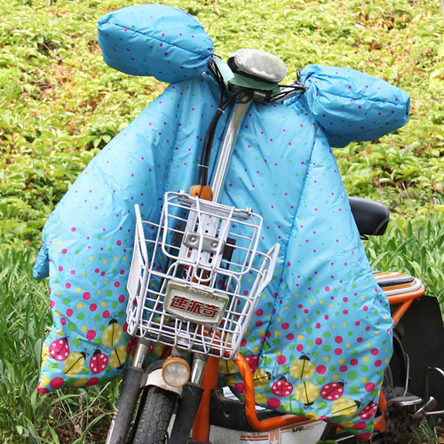 贴身保暖双面防水电动自行车冬季