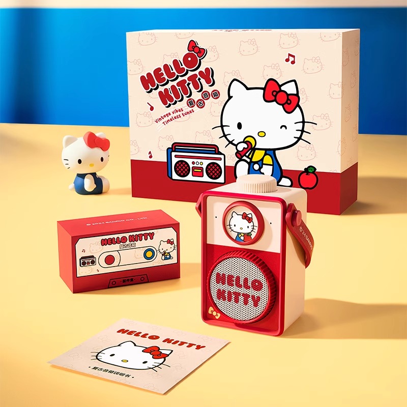 hellokitty便携手提音箱生日礼物