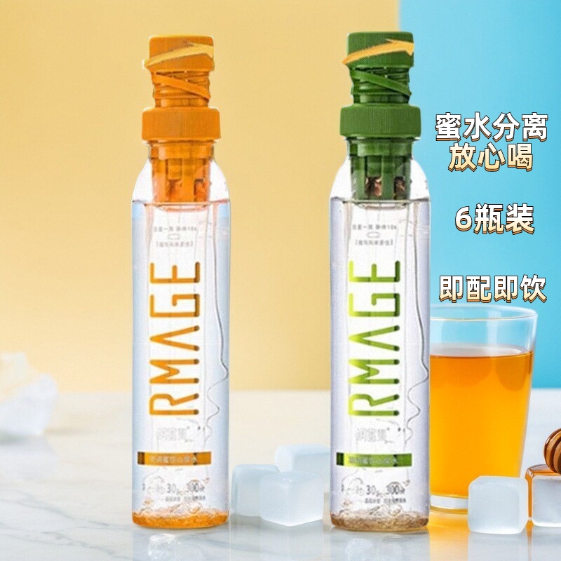 润蜜集蜂蜜水300ml*6瓶百花蜂蜜