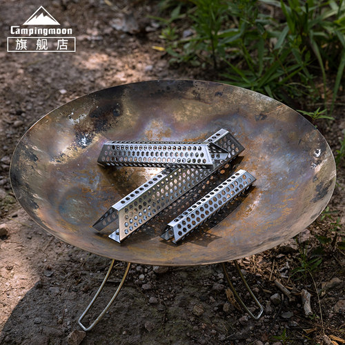柯曼柴火炉通用柴禾A4-CL 露营焚火辅助神器不锈钢柴火充分燃烧