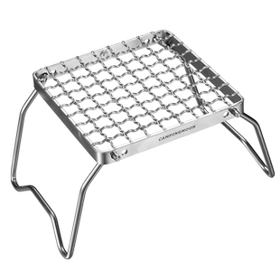 CAMPINGMOON柯曼折叠迷你炉架加密烤肉网烤干鱼配合气承重MS-1011