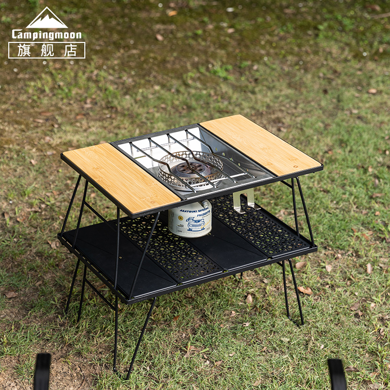 柯曼双层IGT桌黑色铁桌