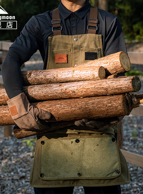 柯曼露营焚火烧烤工作服Q1户外露营轻量化马甲多功能小工具收纳