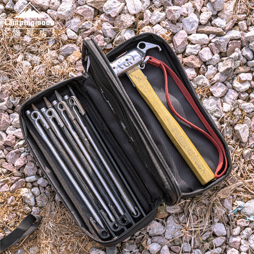 柯曼不锈钢材质防脱落帐篷钉