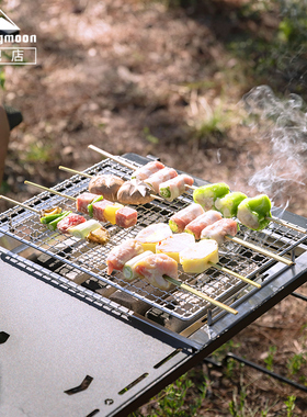 柯曼一单元IGT桌碳烤架双层隔热柴火炉 露营桌拓展烧烤日式炉端烧