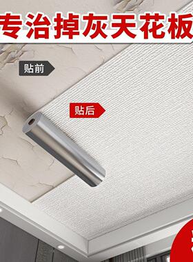 吊顶改造遮丑神器天花板贴纸自粘墙贴房吊顶防水防潮屋壁棚顶墙纸