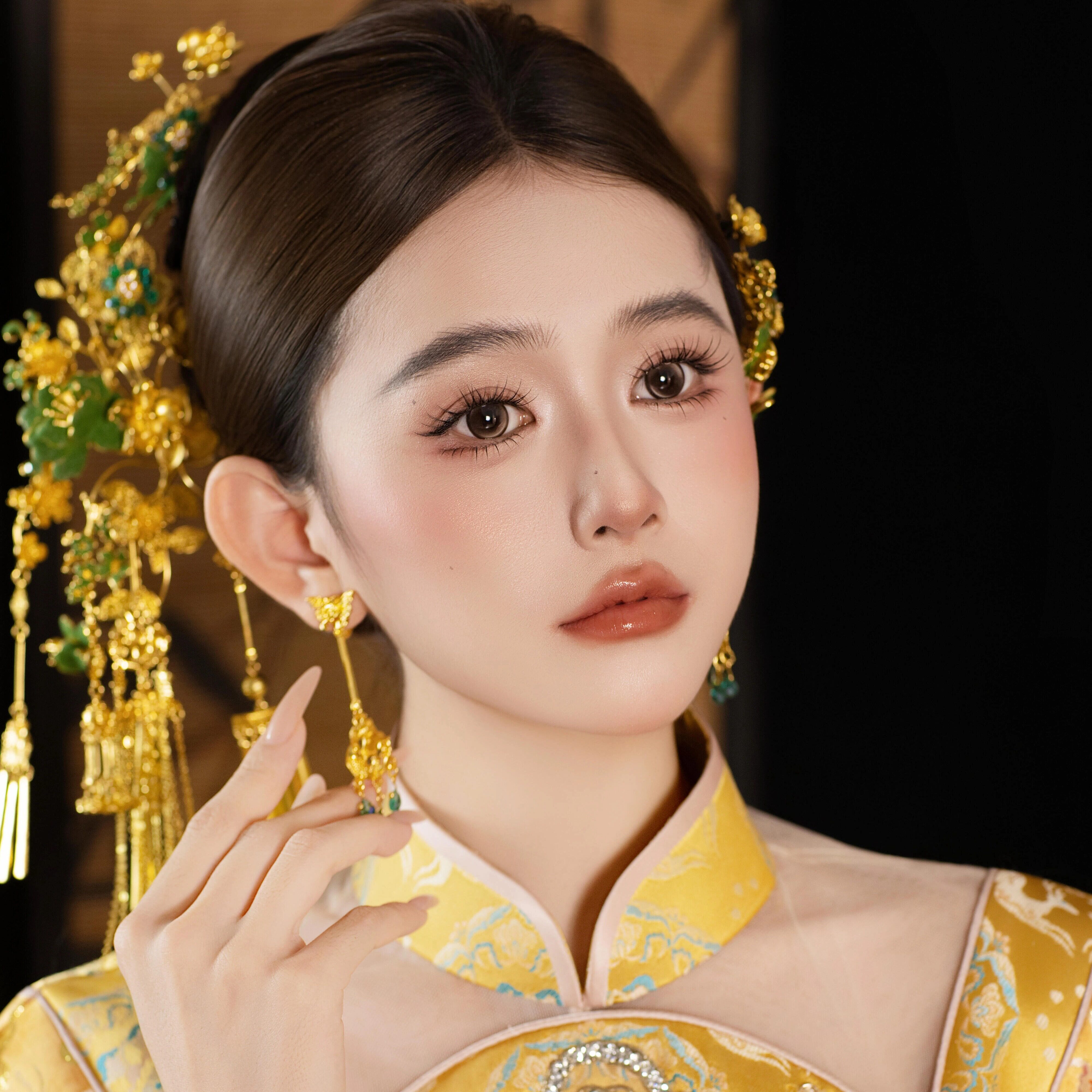 新娘秀禾头饰2025新款