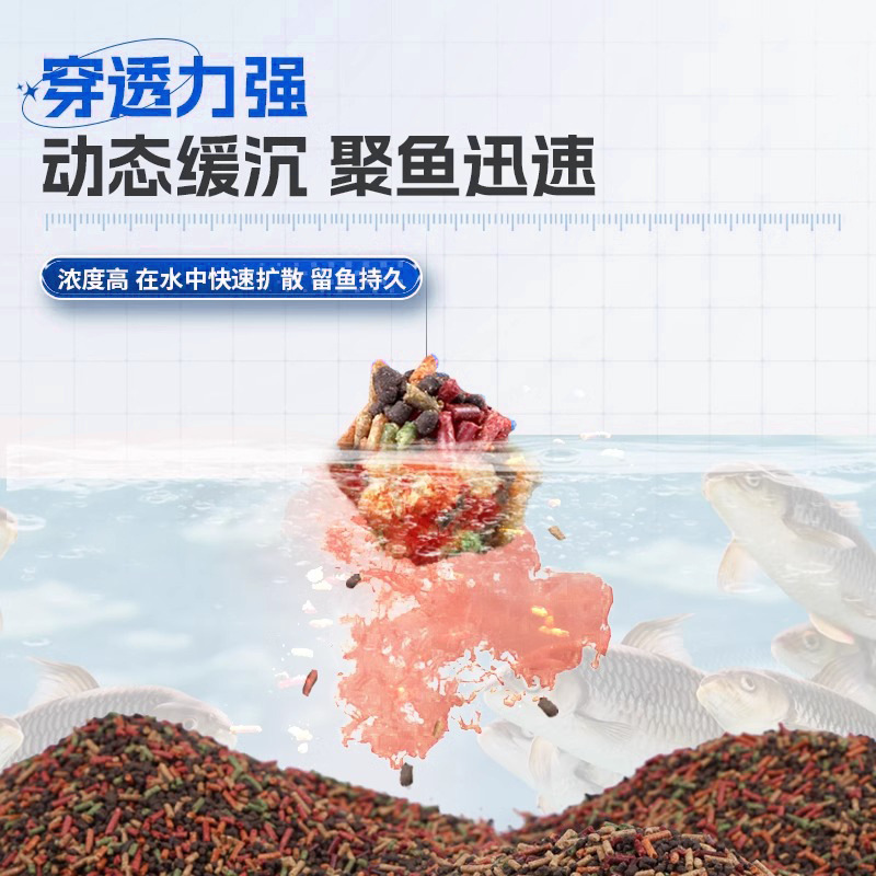 国之良麻团喷雾鲫鲤青草鲢鳙罗非