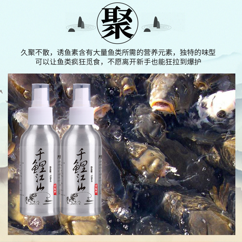 千鲤江山野钓黑坑水库鲤鱼饵料打