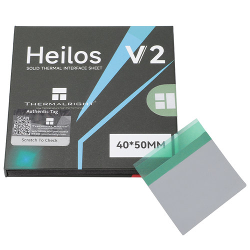 利民Heilos V2导热矽脂片 固态相变导热片 电脑散热用40x50x0.25m