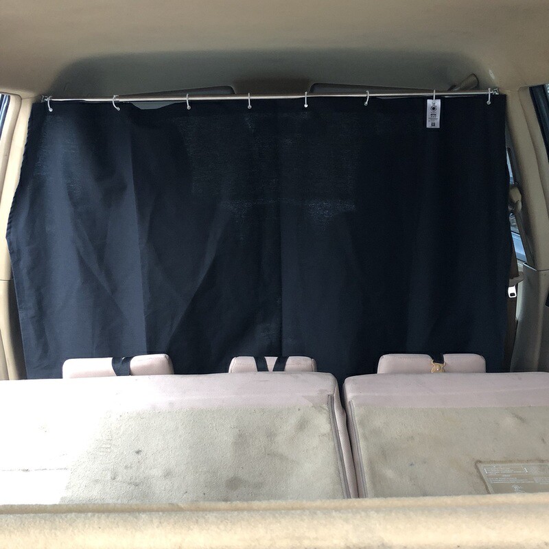 汽车用品汽车前、后遮阳帘商用车越野车厢式车空调隔断帘