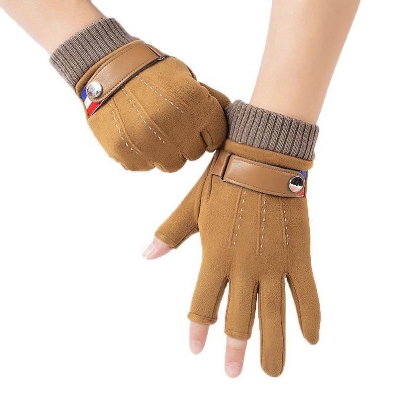 露指手套男士冬季漏三指冬天女保暖加绒骑行开车半指学生半截触屏,服饰配件/皮带/帽子/围巾,防晒手套,淘宝优惠券,粉丝福利购,淘宝优惠卷