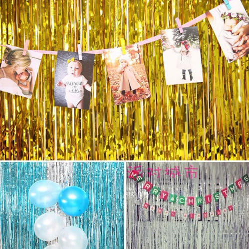 Декоративная вечеринка по случаю дня рождения декоративное фоновая стена дождь шелковая занавес