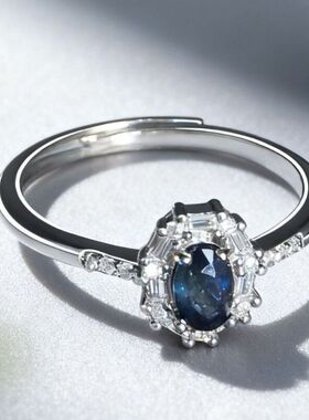 9068新款女轻奢天然戒指高级感