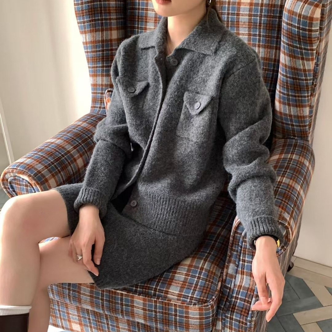 深秋搭配初冬穿搭一整套polo其它制服/套装