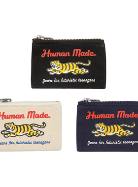 潮流观止 HUMAN MADE CARD CASE BANK POUCH 老虎卡包零钱包