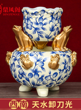 现货正品2026马年李居明吉祥物西南天水卸刀光摆件七赤位客厅摆设