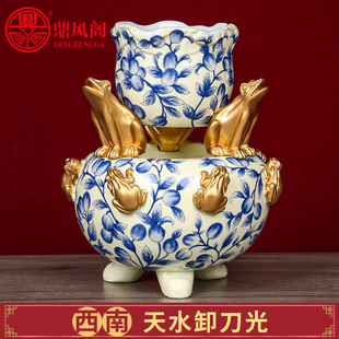 现货正品2026马年李居明吉祥物西南天水卸刀光摆件七赤位客厅摆设