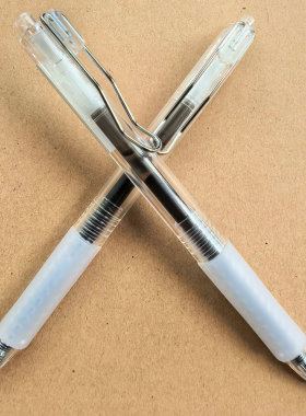 晨光本味系列ST刷题替芯0.5mm黑色速干中性笔替芯学生用黑色水笔