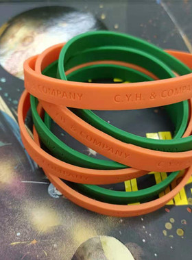 定做硅胶圈周长255毫米环保品质保护套环形胶圈绿色橡皮筋包邮