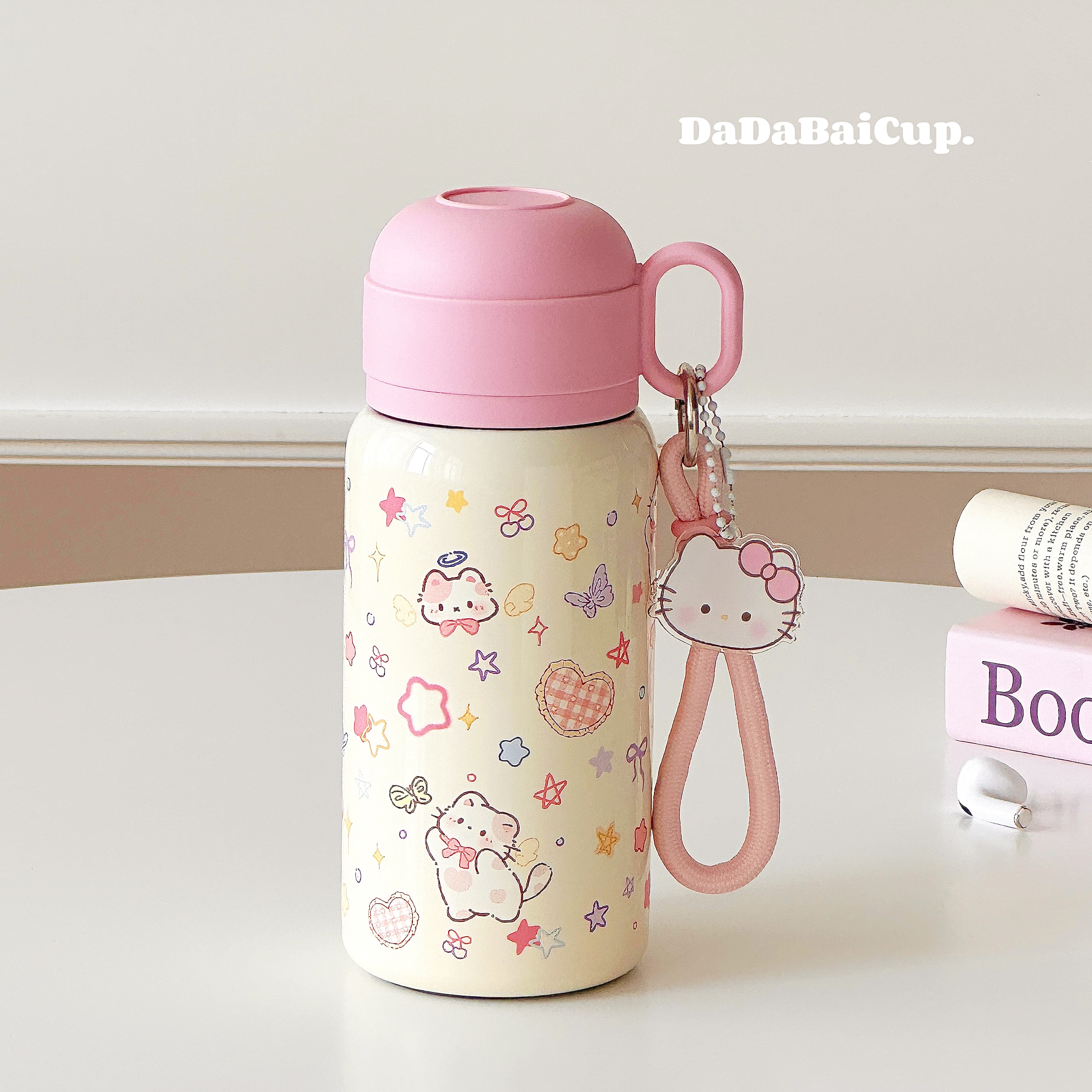 一杯三饮316不锈钢随手杯女孩ins