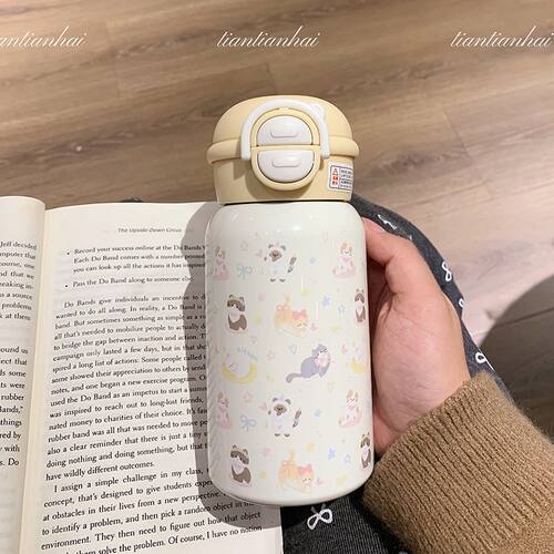 可爱小猫高颜值保温杯
