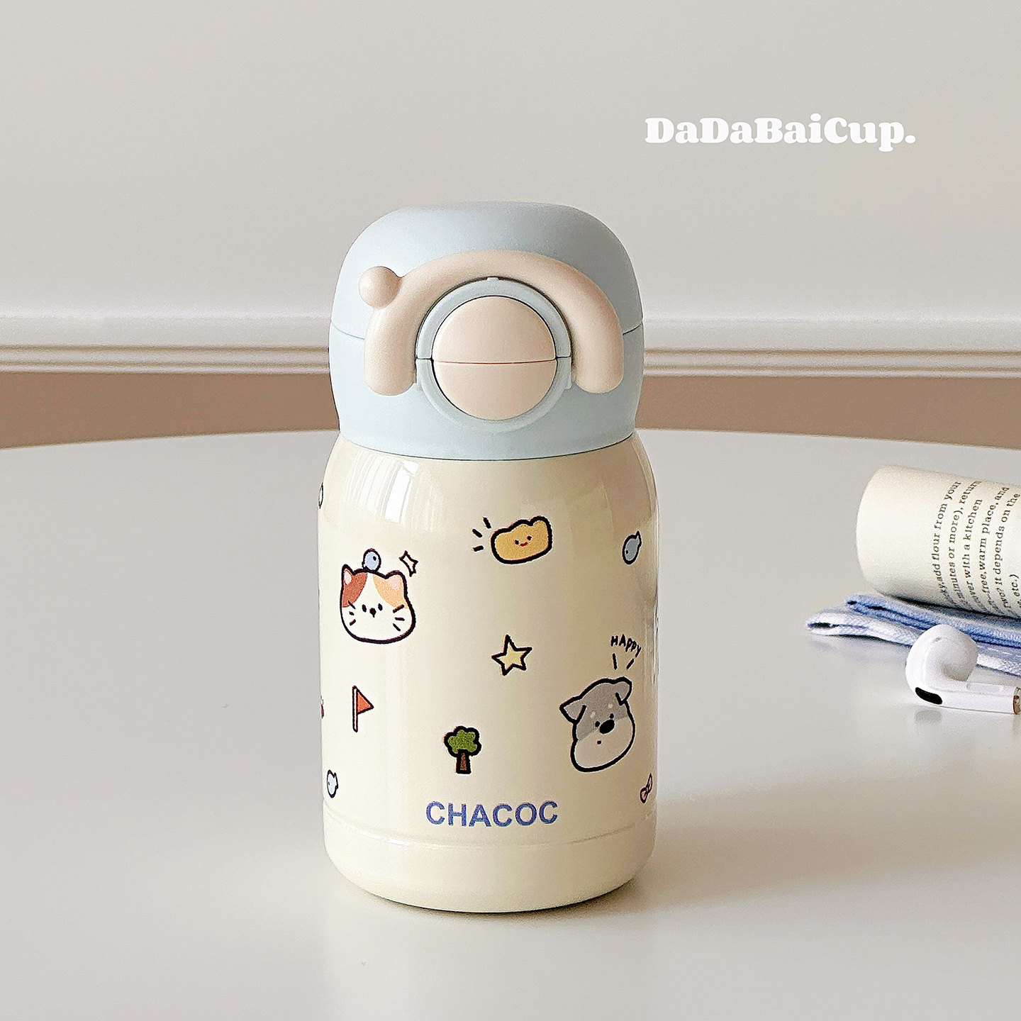 迷你口袋吸管杯子保温杯女生高颜值小巧便携不锈钢双饮水杯ins风,餐饮具,保冷/保温杯,淘宝优惠券,粉丝福利购,淘宝优惠卷